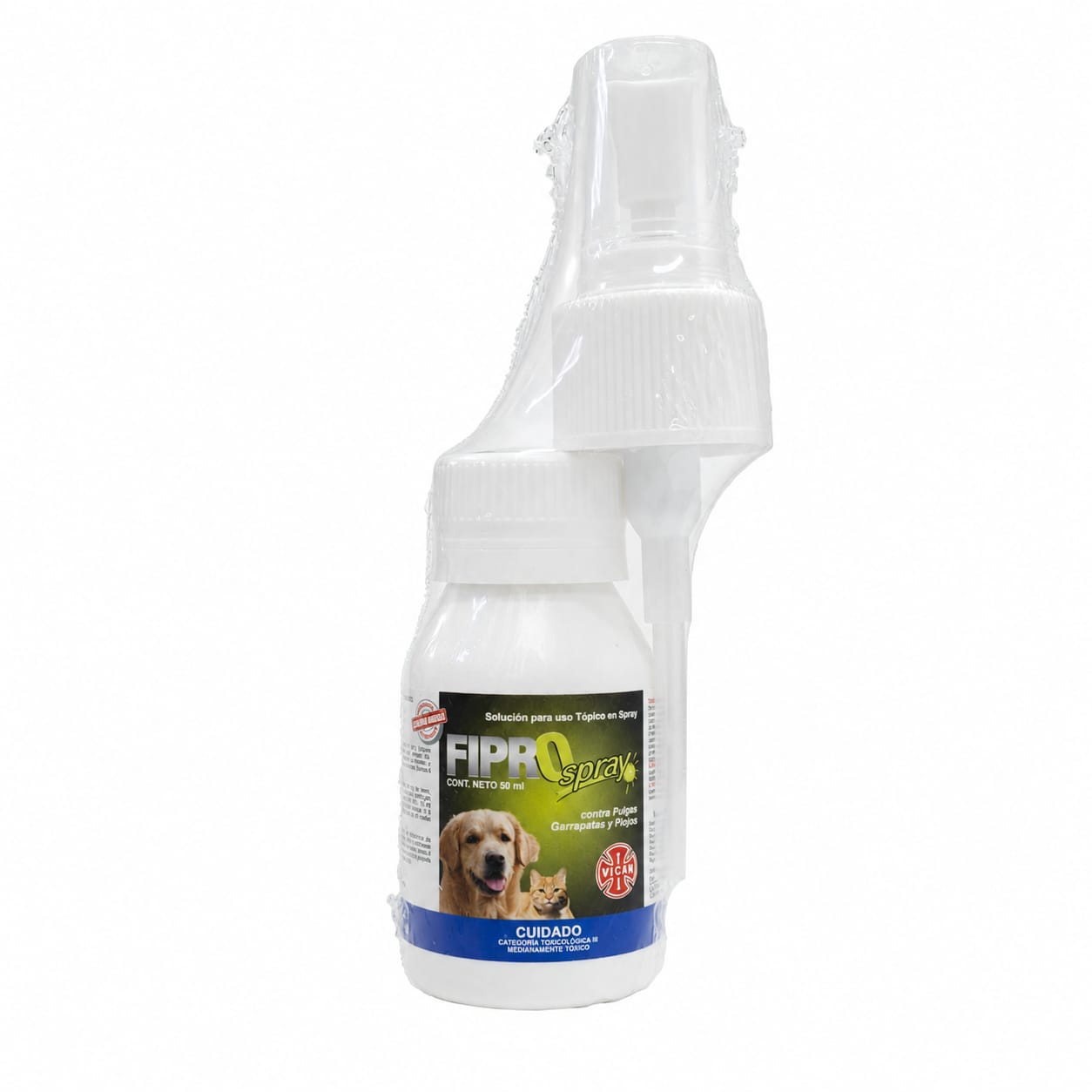 Fipro Spray Antipulgas y Garrapatas para Perros y Gatos 50 ml